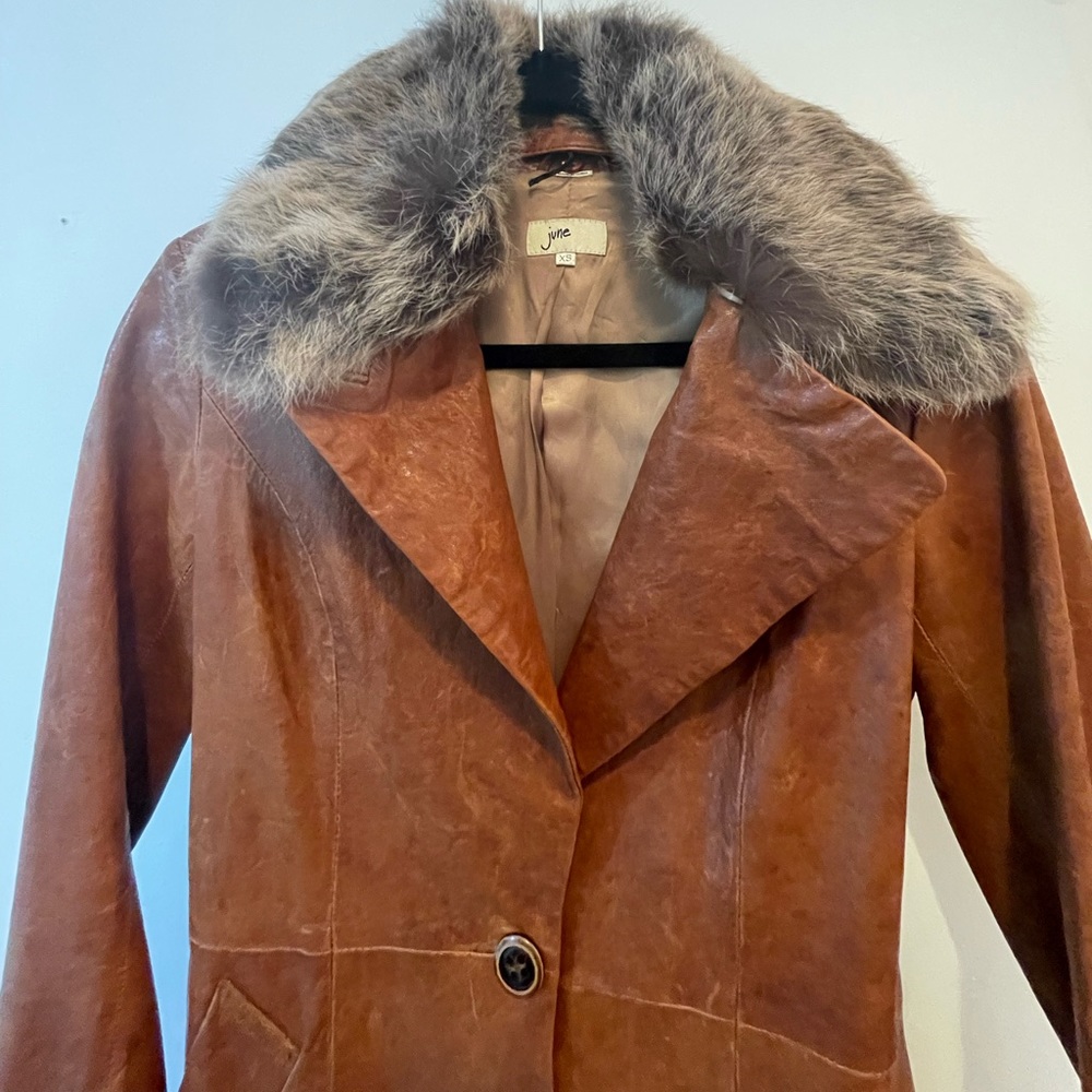 June leather jacket - XS - Excellent condition